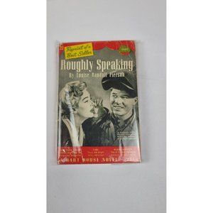 Vintage RARE‎ Roughly Speaking - Louise Randall Pierson - 1943 Paperback